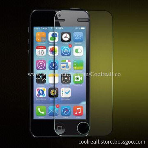 Real Toughened Glass Screen Guard for iPhone 5/5S/4/4S/5C, Anti-scratches